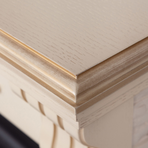 Портал каминный из МДФ RealFlame Athena бежевый, под очаги Majestic, Fobos, Eugene, 3D Olympic, 3D Oregan.