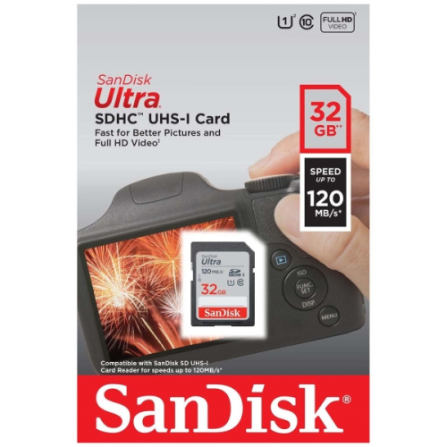 Карта памяти SanDisk 32GB SDSDUN4-032G-GN6IN