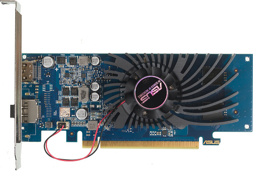 Видеокарта Asus GT1030-2G-BRK GeForce GT 1030 2048Mb 64bit GDDR3 1228/6008/HDMIx1/DPx1/HDCP Ret low profile