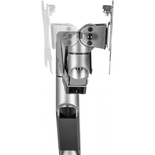 Кронштейн для мониторов Ultramounts UM 717 серебристый 17"-49" макс.18кг крепление к столешнице поворот и наклон