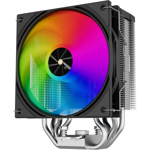 Кулер Thermalright Assassin X 120 R Digital ARGB Black LGA115X/1200/1700/1851/AM4/AM5 (120mm ARGB PWM Fan, 4 тепл. трубки 6мм) / TRAX120RDAB
