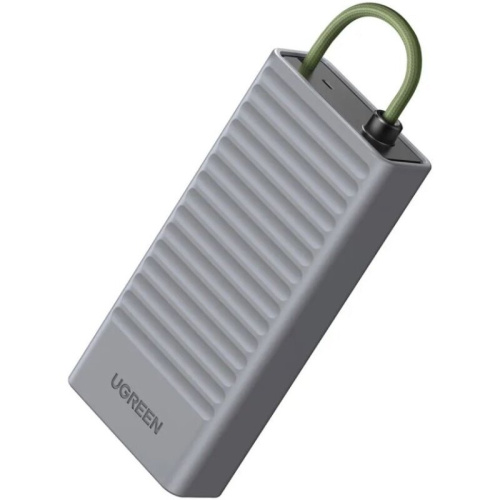 Мультифункциональный кейс для карт памяти UGREEN CM856 (55899) Multi-function USB-A USB-C 2×SD Card Slot 1×TF Card Slot Card Reader Case серый