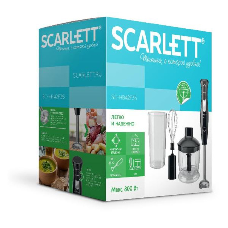 Блендер Scarlett SC-HB42F35 Black