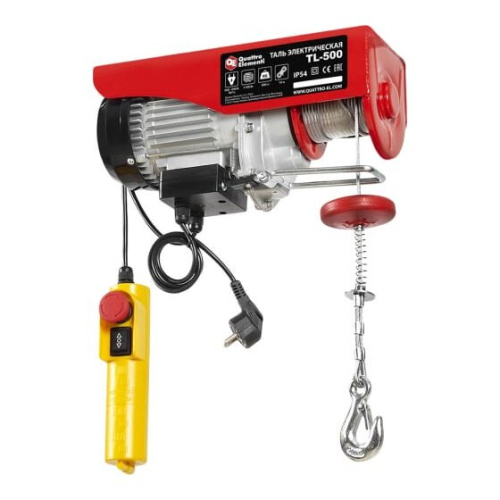 Таль электрическая Quattro Elementi TL-500 (793-695) блок полиспаст в компл