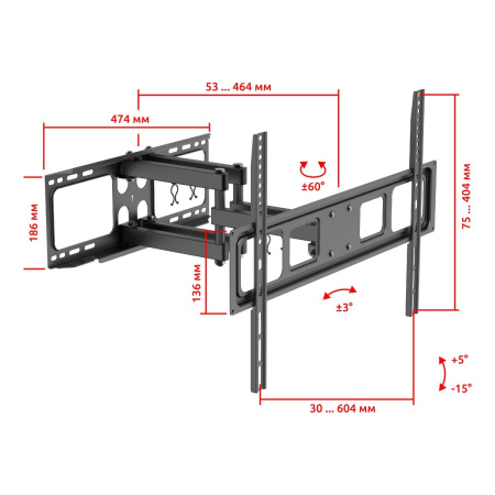 Кронштейн UniTeki FM1662B