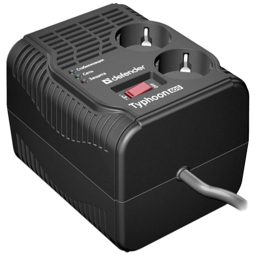 Стабилизатор напряжения DEFENDER AVR Typhoon 600 (99032)