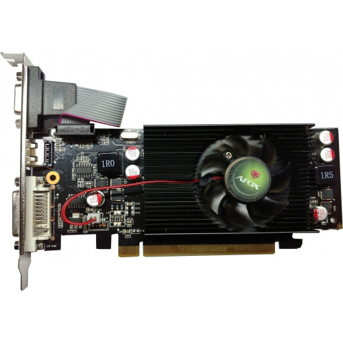 Видеокарта AFOX AF210-1024D3L5 Geforce GT210 1GB DDR3 64Bit DVI HDMI VGA LP Single Fan