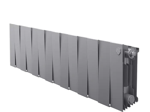 Биметаллический радиатор отопления  Royal Thermo Pianoforte 200 14 Секций Silver Satin