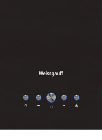 Вытяжка пристенная Weissgauff IRIDA BL черный