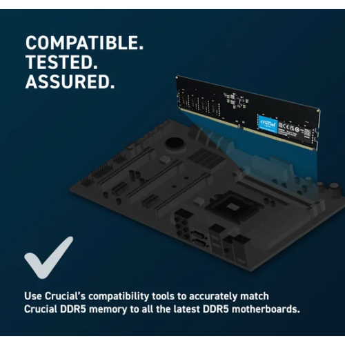 ОЗУ Crucial CT32G56C46U5 32GB U-DIMM DDR5, 5600МГц
