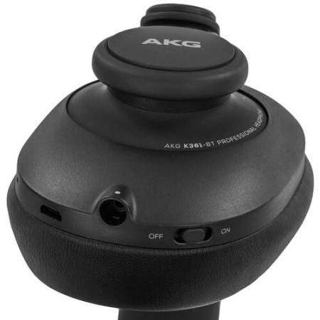 Беспроводные/проводные наушники AKG K361-BT черный