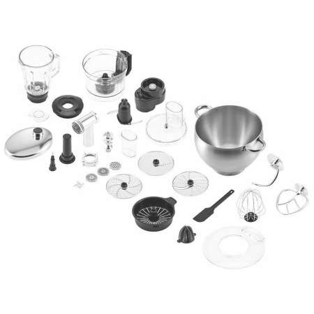 Миксер Kitfort КТ-3413 серебристый/черный