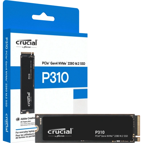 SSD Crucial P310 (CT500P310SSD8) 500GB PCIe Gen4 NVMe 2280 M.2 SSD