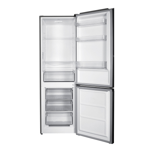 Холодильник WILLMARK RF-416DCGT графит