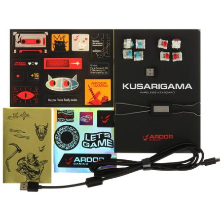 Клавиатура проводная + беспроводная ARDOR GAMING Kusarigama
