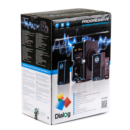 Колонки Dialog Progressive AP-222B Black