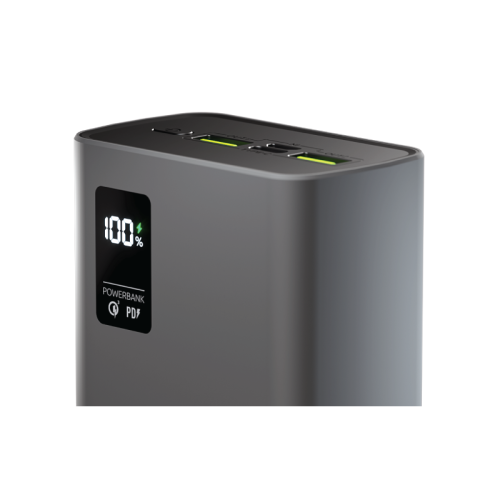 Внешний аккумулятор OLMIO QR-30 серый