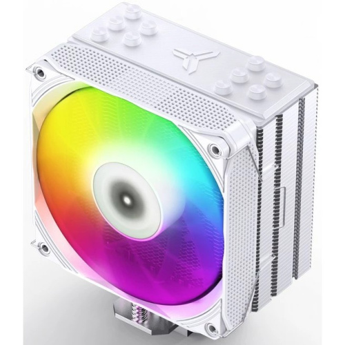 Кулер JONSBO Pisa A5 ARGB White LGA1700/1200/115X/AM5/AM4 (TDP 265W, PWM, 120mm ARGB Fan, 5 тепловых трубок, 4-pin, белый) Retail