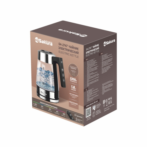 Электрочайник Sakura SA-2747DBK