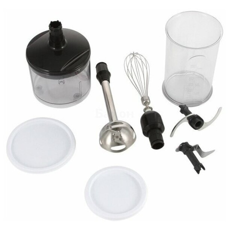 Блендер погружной Bosch MSM67170 черный/серый