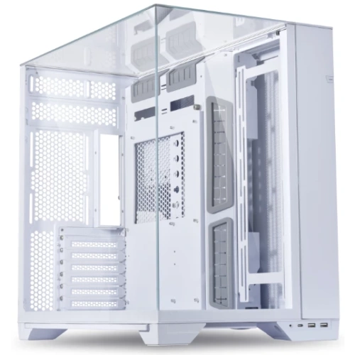 Корпус Lian-Li O11 Vision Compact белый (G99.O11VPW.R0) без БП ATX 10x120mm 9x140mm 2xUSB3.0 audio
