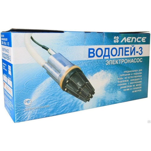 Насос ВОДОЛЕЙ-3К 2жил.10м 75204