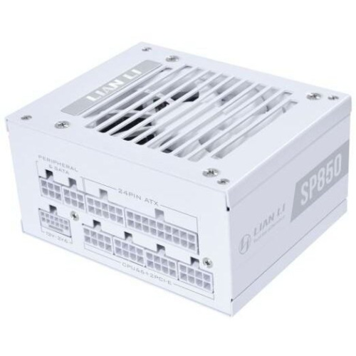 Блок питания Lian Li SP850 V2 (G9P.SP0850G.W000.RU) / White / ATX 3.1, 850W, 80 Plus Gold, APFC, 92mm Fan, SFX, Fully Modular
