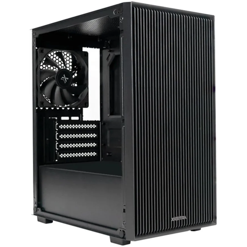 Корпус XASTRA A307M 3BK Black (A307M-3FC12BK) mATX/Mesh/ tempered glass / 3x120mm PWM FC black fans