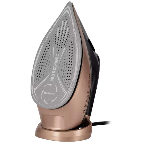 Утюг POLARIS PIR 2852AK (23157) 3m Smart Temp, черный/золотой