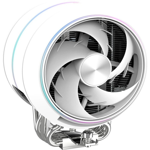 Вентилятор ZALMAN ZET5 White, 5 Heat pipes, 4-Pin PWM, 600-2000 RPM, 30.4 DBA Max, Hydro Bearing, Full Socket Support