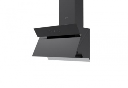 Вытяжка наклонная Midea MH60AN668GB черный/серебристый