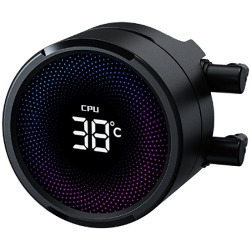 СВО XASTRA LQ360 ARGB BK Intel LGA LGA1851/1700/1200/115X/AM5/AM4 ( 3x120 ARGB fan,Matrix Screen 2.6 ", black) Ret