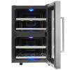 Винный шкаф Kitfort КТ-2405 черный