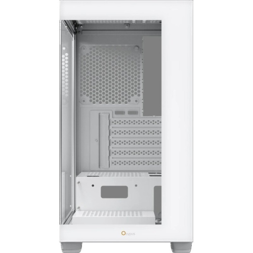 Корпус Ocypus Gamma C52 WH (Gamma-C52-W-HD000XX-GL) mATX / win / white / no PSU / Tempered Glass