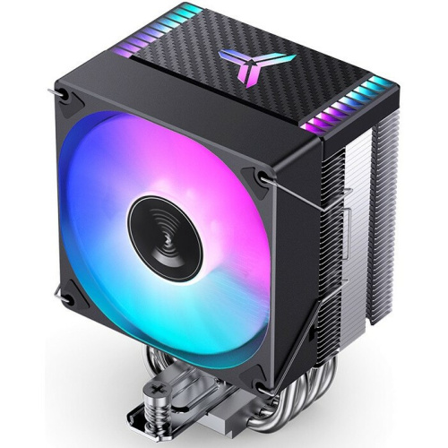 Кулер JONSBO CR-1400 Evo Color LGA1700/1200/115X/AM5/AM4 (TDP 180W, PWM, 92mm Dynamic Multi-Color LED Fan, 4 тепловые трубки, 4-pin) Retail