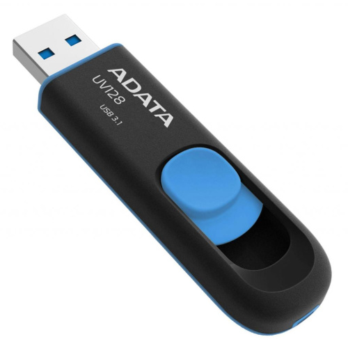 USB-флешка 128GB USB 3.0 ADATA Black AUV128-128G-RBE