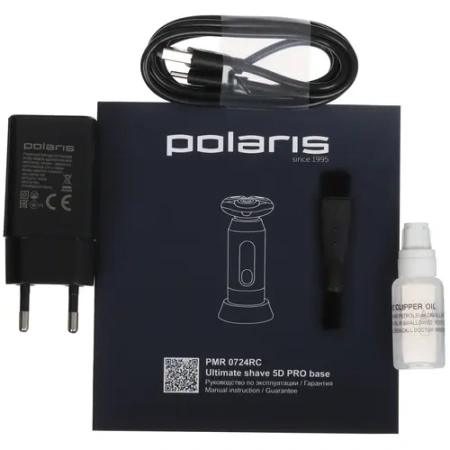 Бритва роторная Polaris PMR 0724RC черный