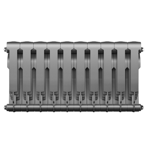 Биметаллический радиатор отопления  Royal Thermo Biliner 350 10 Секций Silver Satin