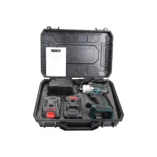 Гайковерт Zitrek Crusher 20 (085-1022) аккумуляторный с АКБ з/у кейс в комплекте