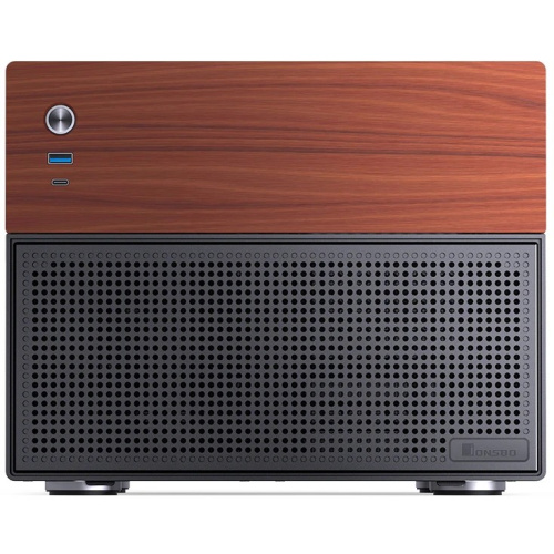 Корпус JONSBO N4 Black без БП, mini-ITX, SFX, черный