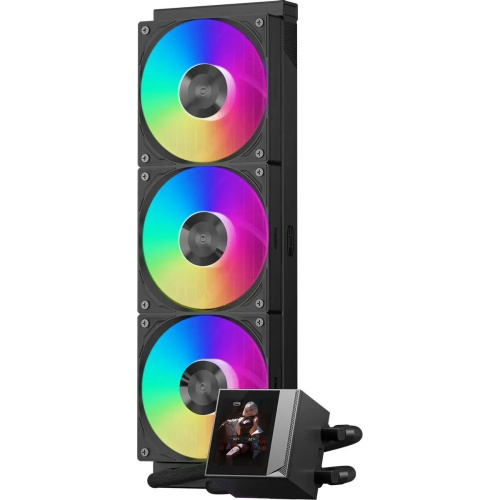 СВО PcCooler DC360 Pro Display ARGB (DC360PRO-BKAWXY-GL) Soc-AM5/AM4/1200/1700/1851 черный 4-pin 39.8dB Al LCD 310W Ret