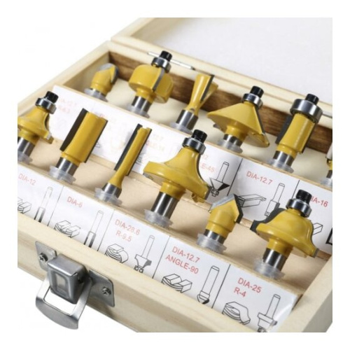 Фрезер DEKO DKR1600E + набор фрез RBS12 (063-4221)