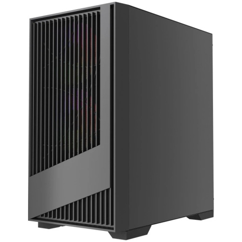 Корпус Powercase Mistral Micro A12B (CMMA12B-L3), Tempered Glass, 3x120mm FRGB fan, чёрный, mATX