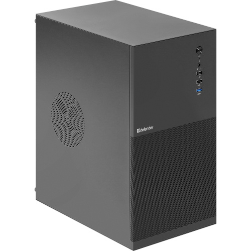 Корпус Defender Apex Metal (25021) черный, mATX, USB3.0, USB1.1x2