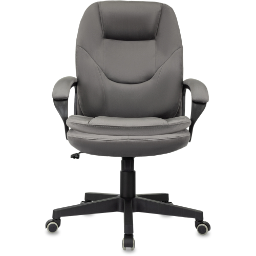 Кресло руководителя Бюрократ CH-668/Holland-18 темно-серый крестов. пластик