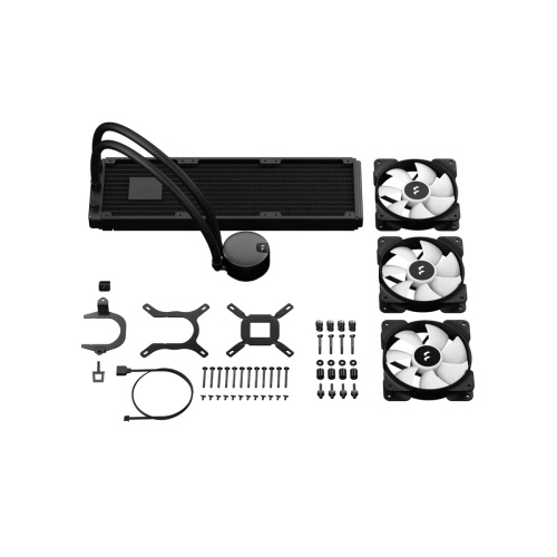 СВО Fractal Design Lumen S36 V2 RGB (FD-W-L1-S3612) (200W, 360mm, Black, ARGB/ Fans 3x120mm)