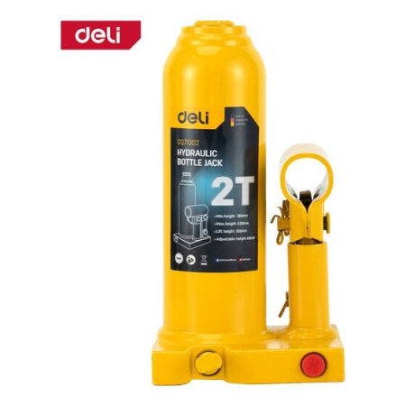 Домкрат бутылочный Deli DQ71002 2 т