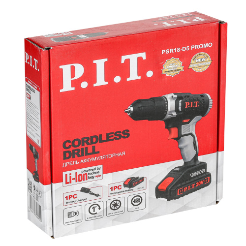 Дрель P.I.T. PSR18-D5 Promo