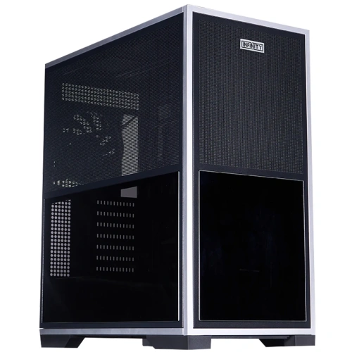 Корпус 1STPLAYER Infinity IF8 ARGB Black (IF8-BK-4FO7-14) / E-ATX / 4x140mm ARGB fans