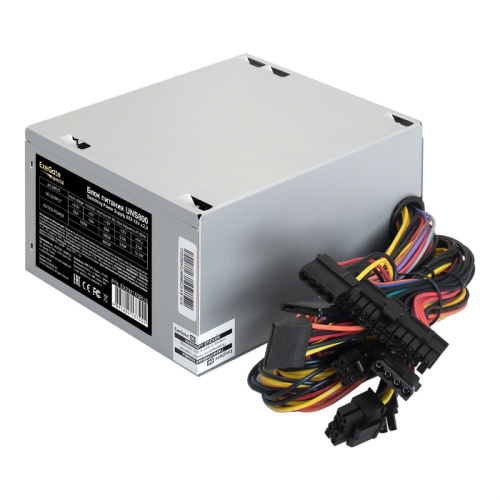 Блок питания ExeGate UNS800 EX292165RUS-PC 800W (ATX, 12cm fan, 24pin, 2x(4+4)pin, 2xPCI-E, 5xSATA, 3xIDE, кабель 220V в комплекте)